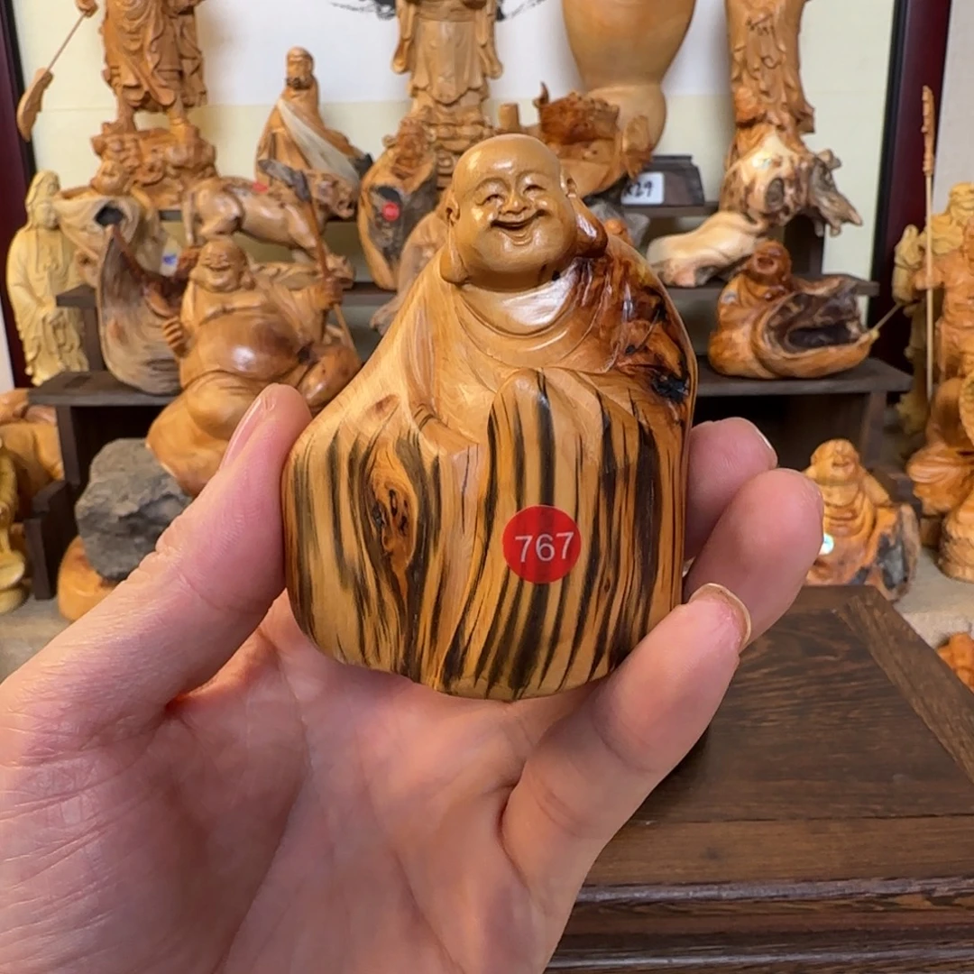 崖柏小木匠艺雕一物一拍