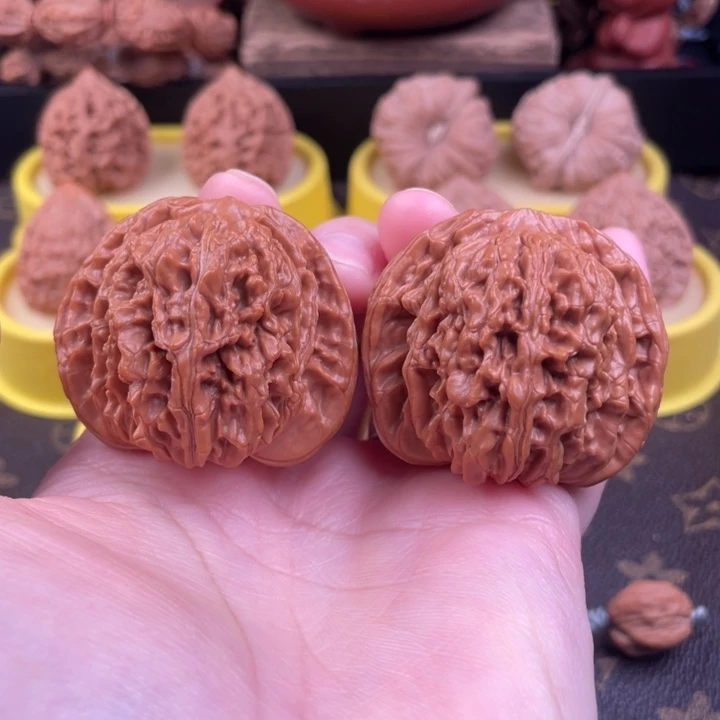 吊坠文玩核桃四座楼45