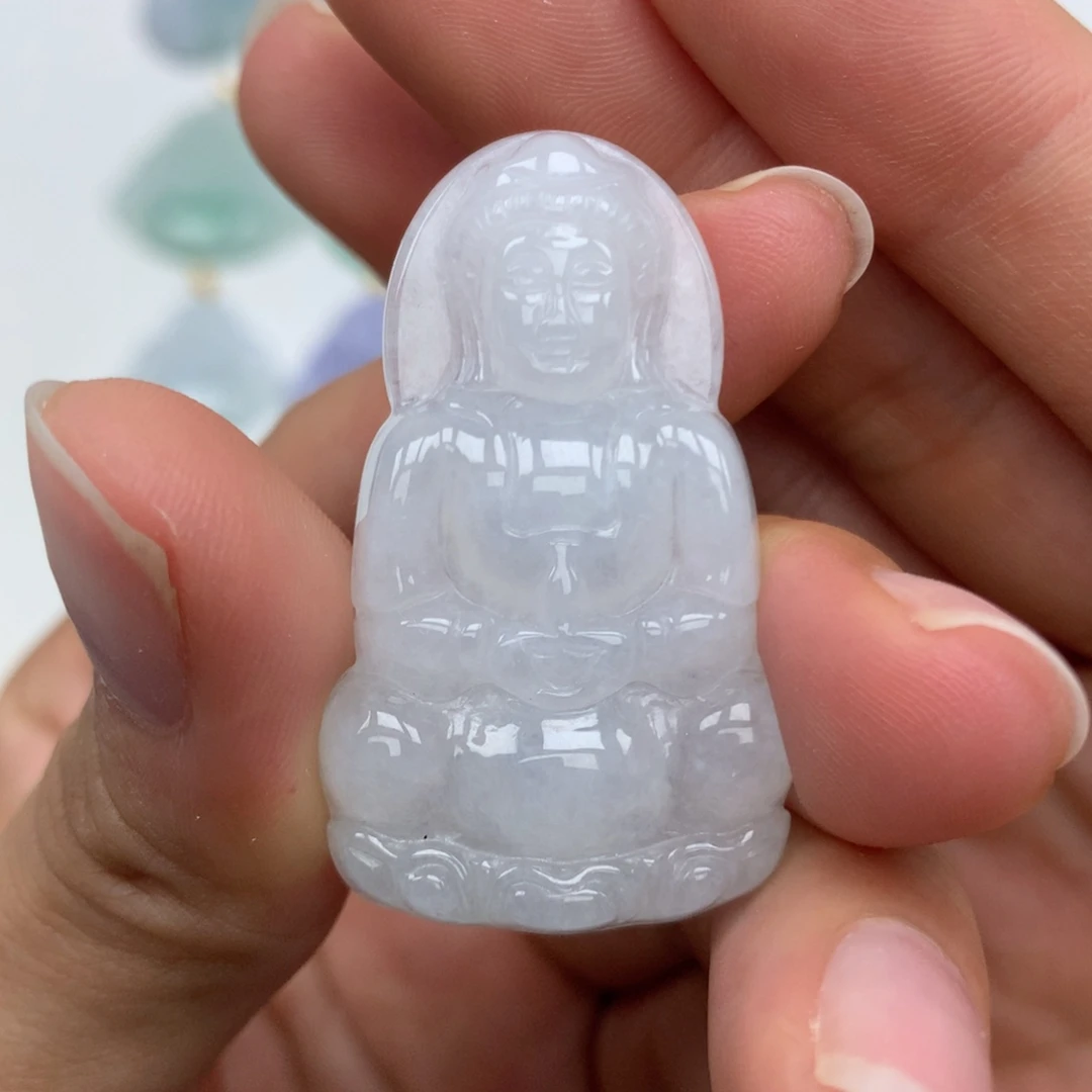 颈饰未镶嵌翡翠天然