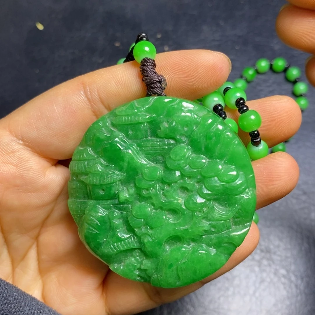 吊坠白玉菩提精品文玩