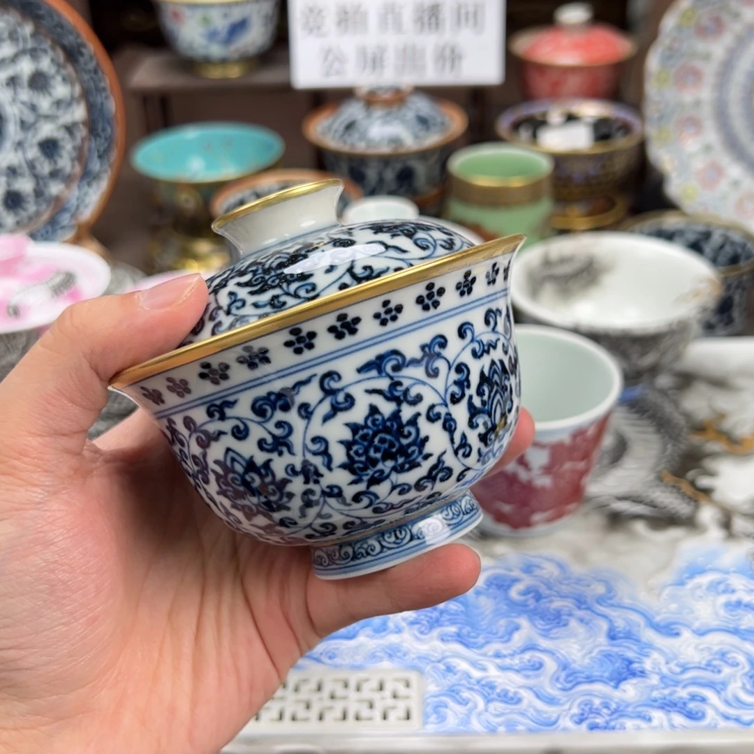 瓷片景德镇手工手绘陶瓷