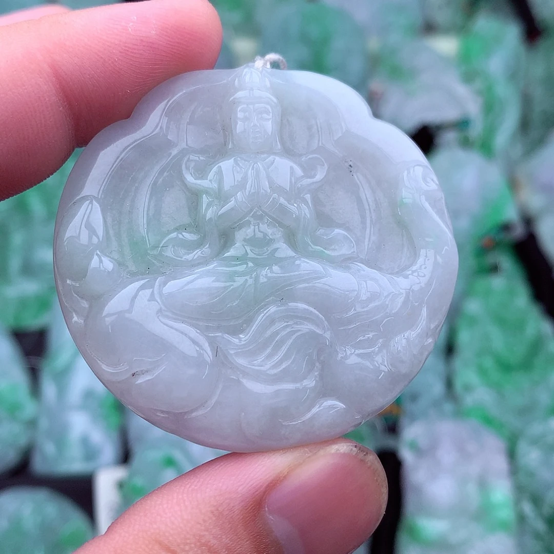 吊坠(不含链)未镶嵌翡翠