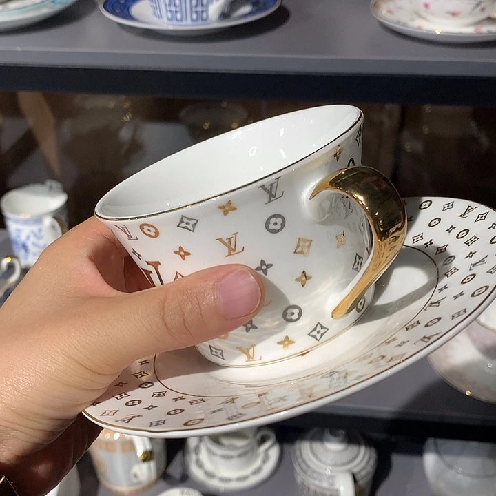 瓷片单杯碟单杯碟