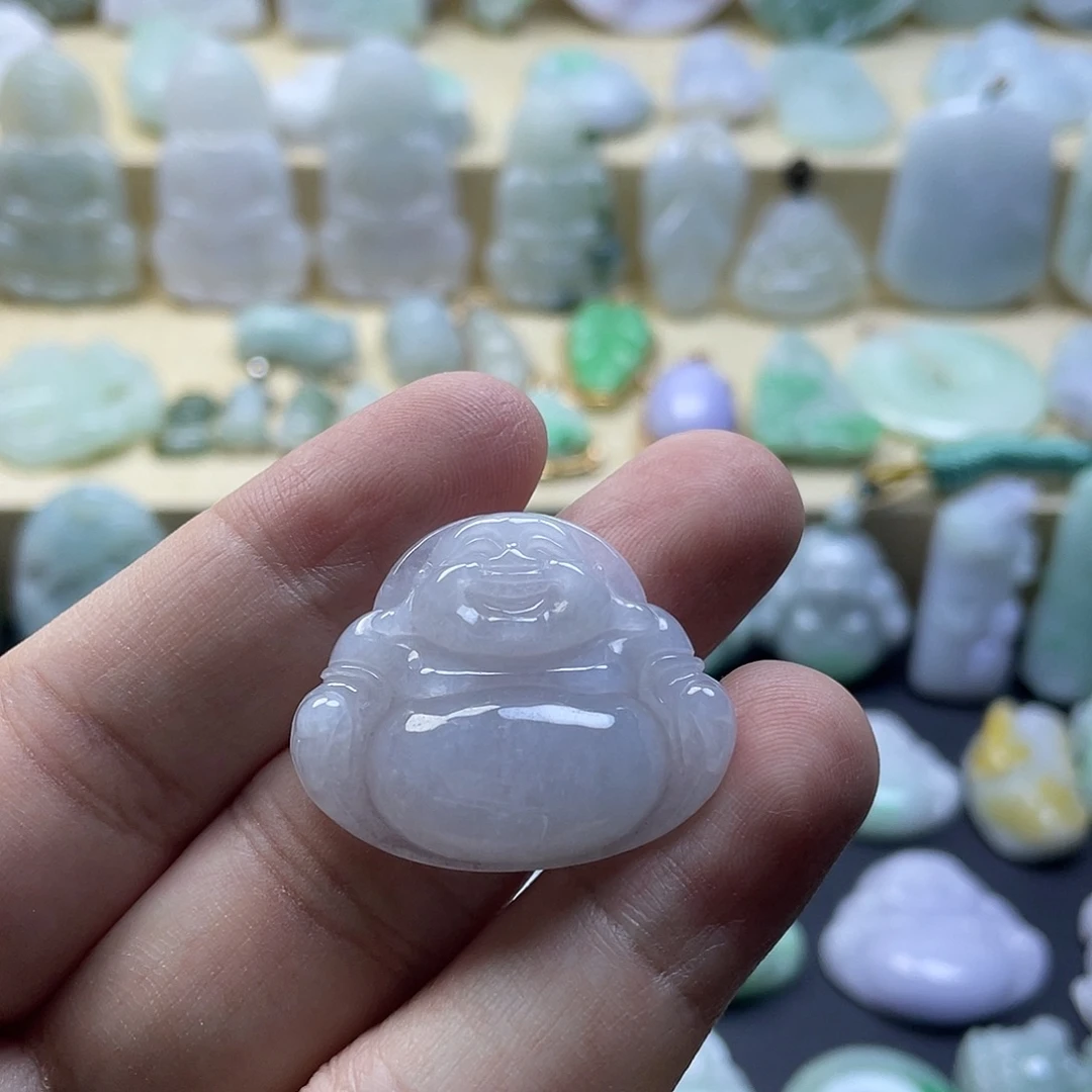 翡翠未镶嵌颈饰纯天然翡翠