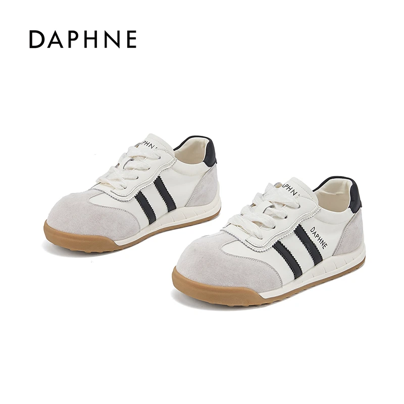 Daphne/达芙妮德训鞋女2025夏季新款百搭透气时尚休闲软底阿甘鞋