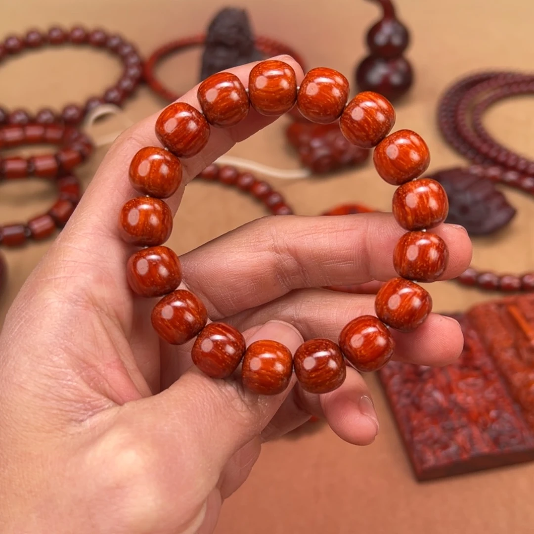 檀香紫檀（小叶紫檀）手串/手链潘***闲12x13老型