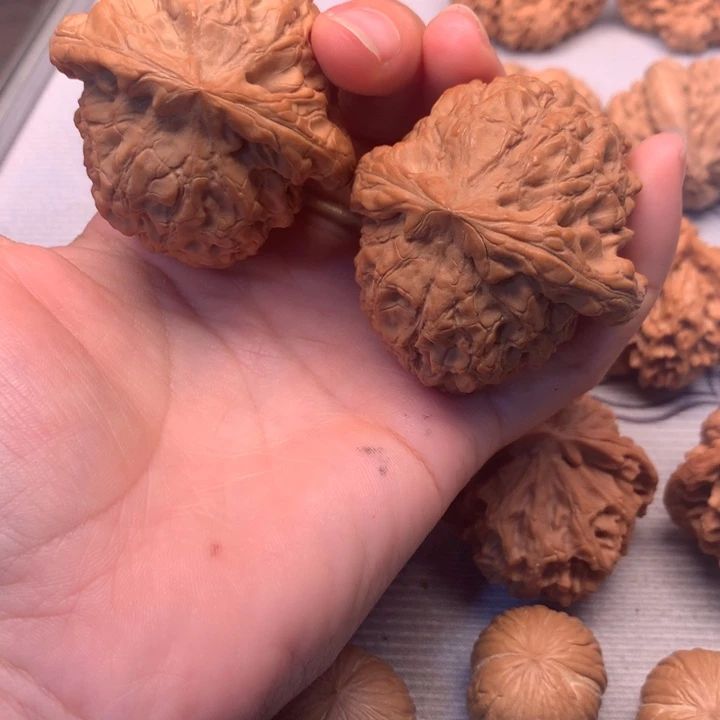 如***影把件文玩核桃龙顶50