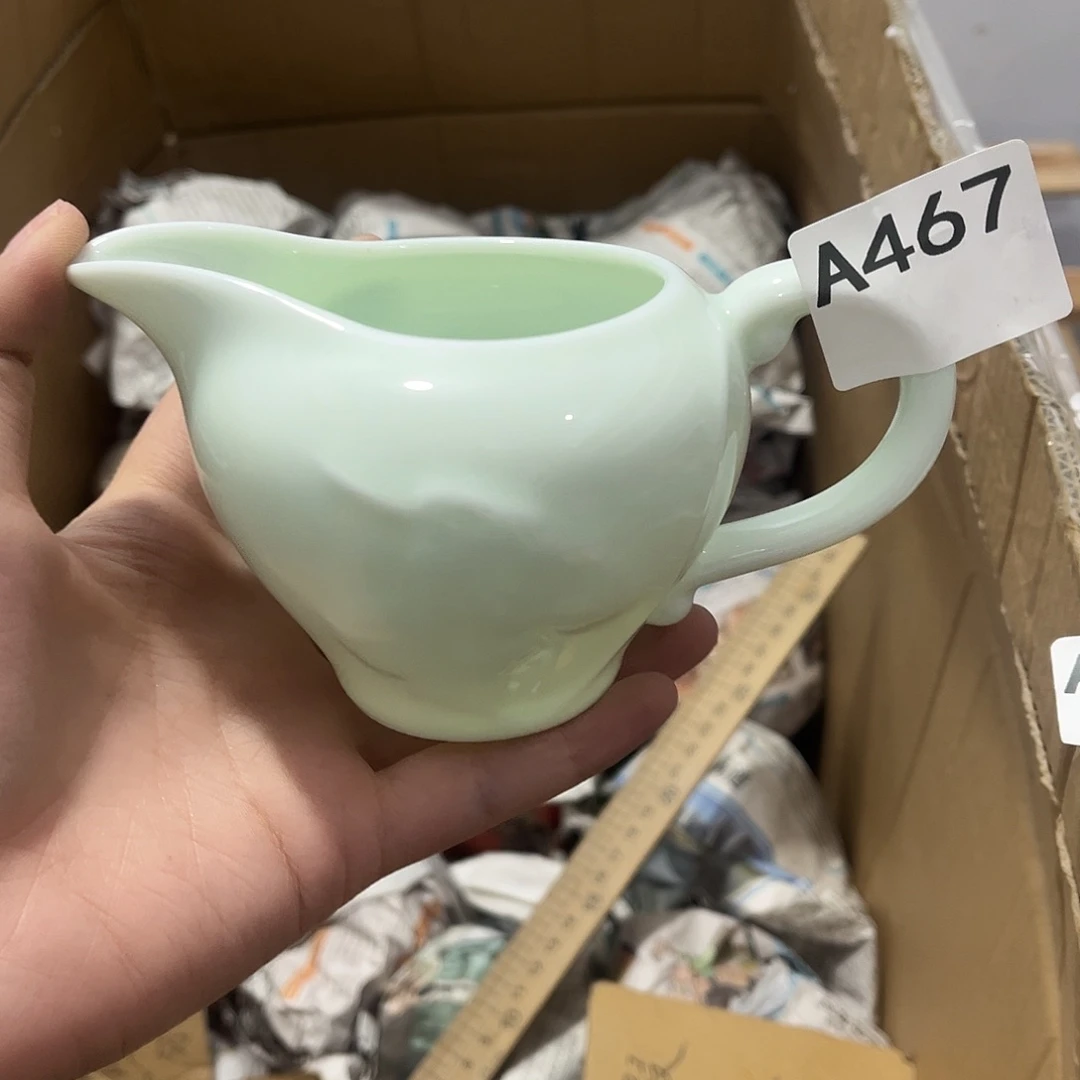 瓷片茶摆件工艺品摆件666