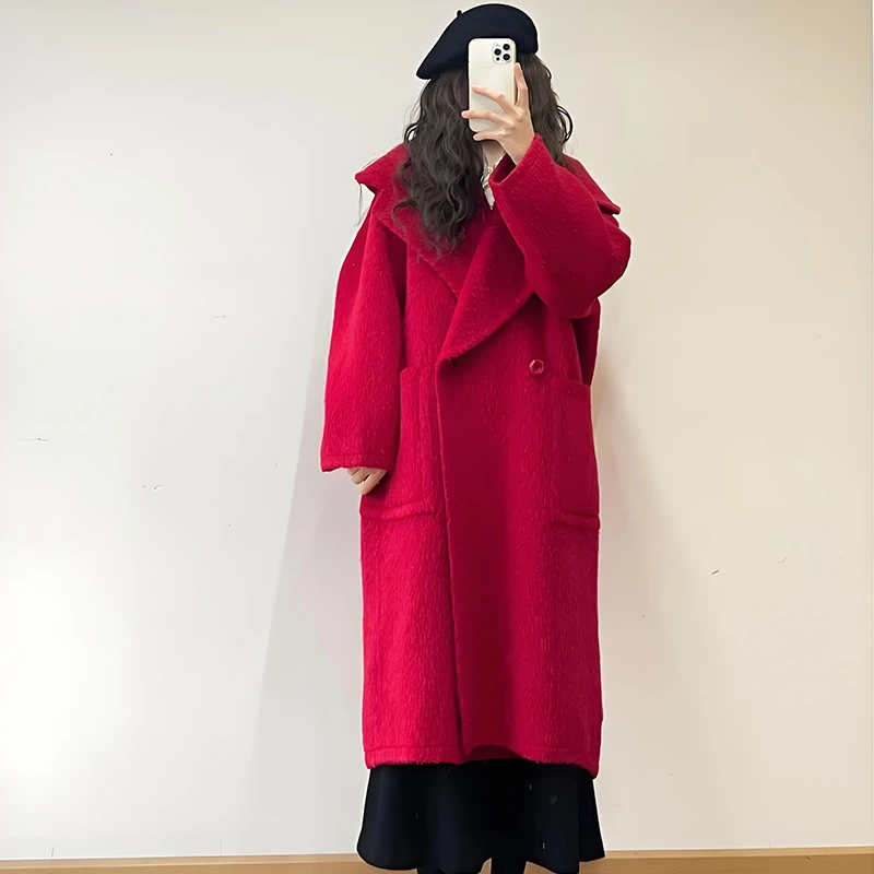 星迪长款大衣外套