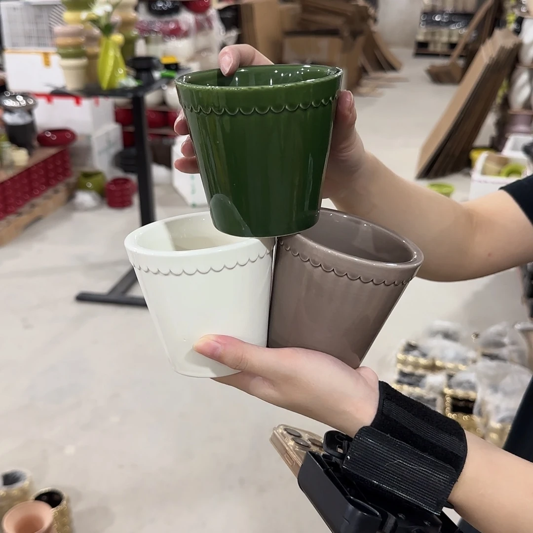 a5。3个装3个颜色花盆花盆花盆花盆
