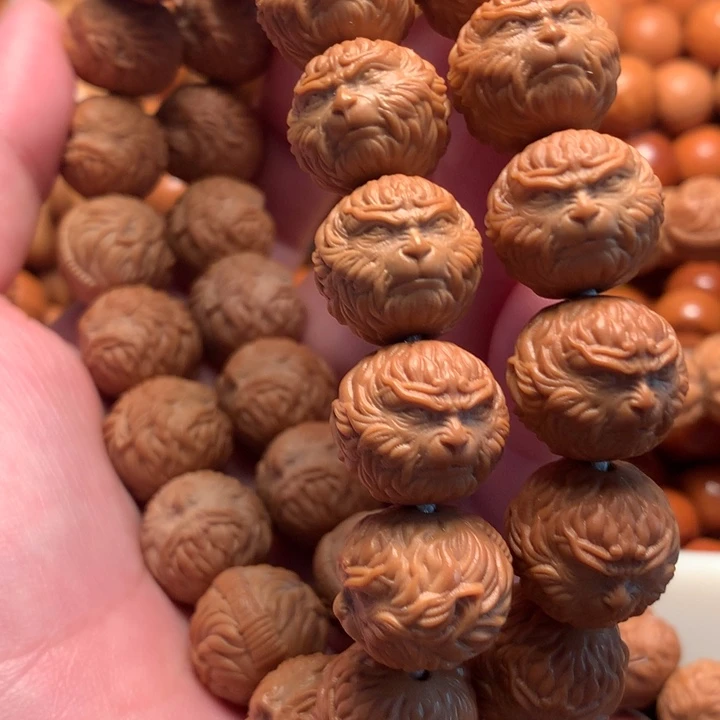 【闪购商品】猴头核桃手串蒙****悟空