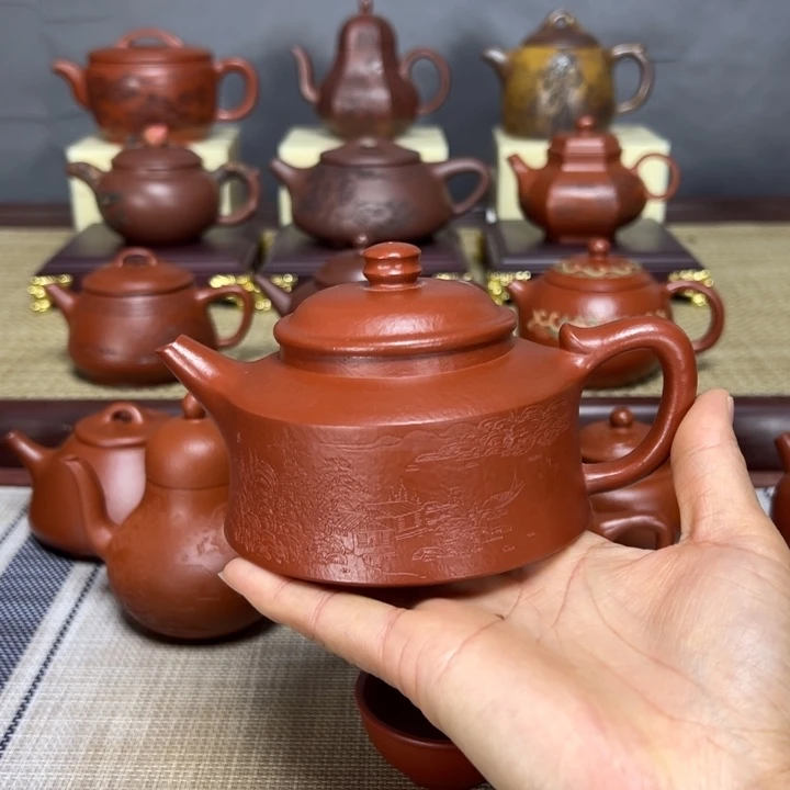 紫砂茶壶小*紫砂壶的制作