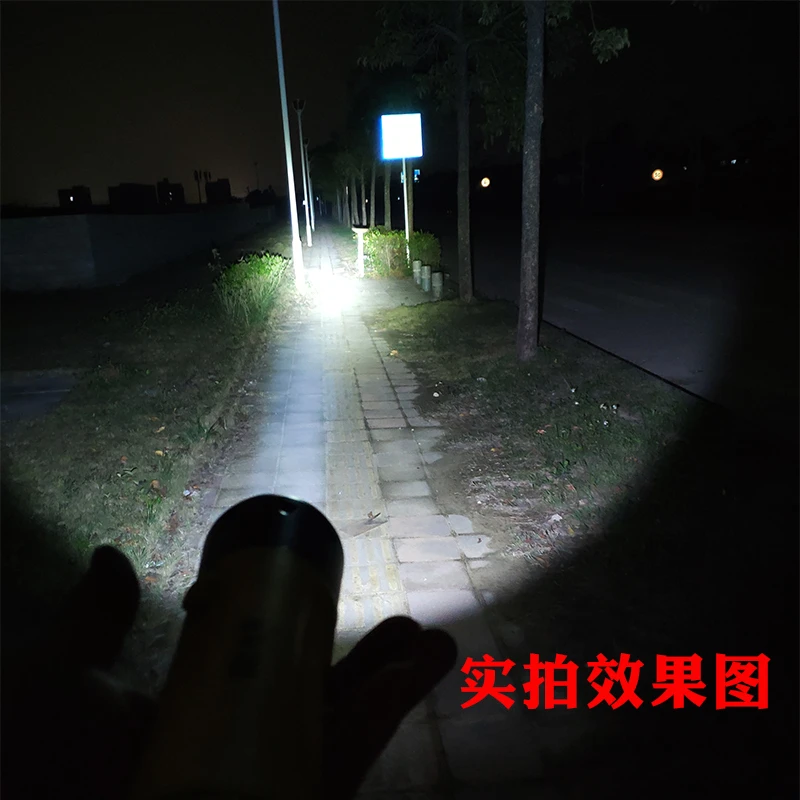 光箭F8专业潜水手电筒LED强光充电户外防水超亮远射水下照明灯