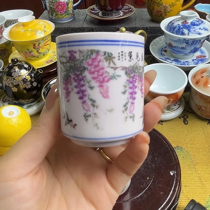 摆件景德镇陶瓷老厂瓷64