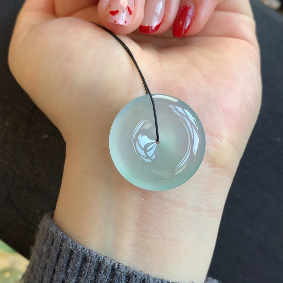 翡翠未镶嵌颈饰天然翡翠