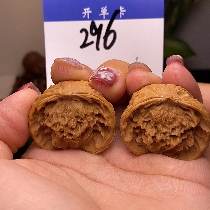 吊坠桃核聚宝盆37有修s