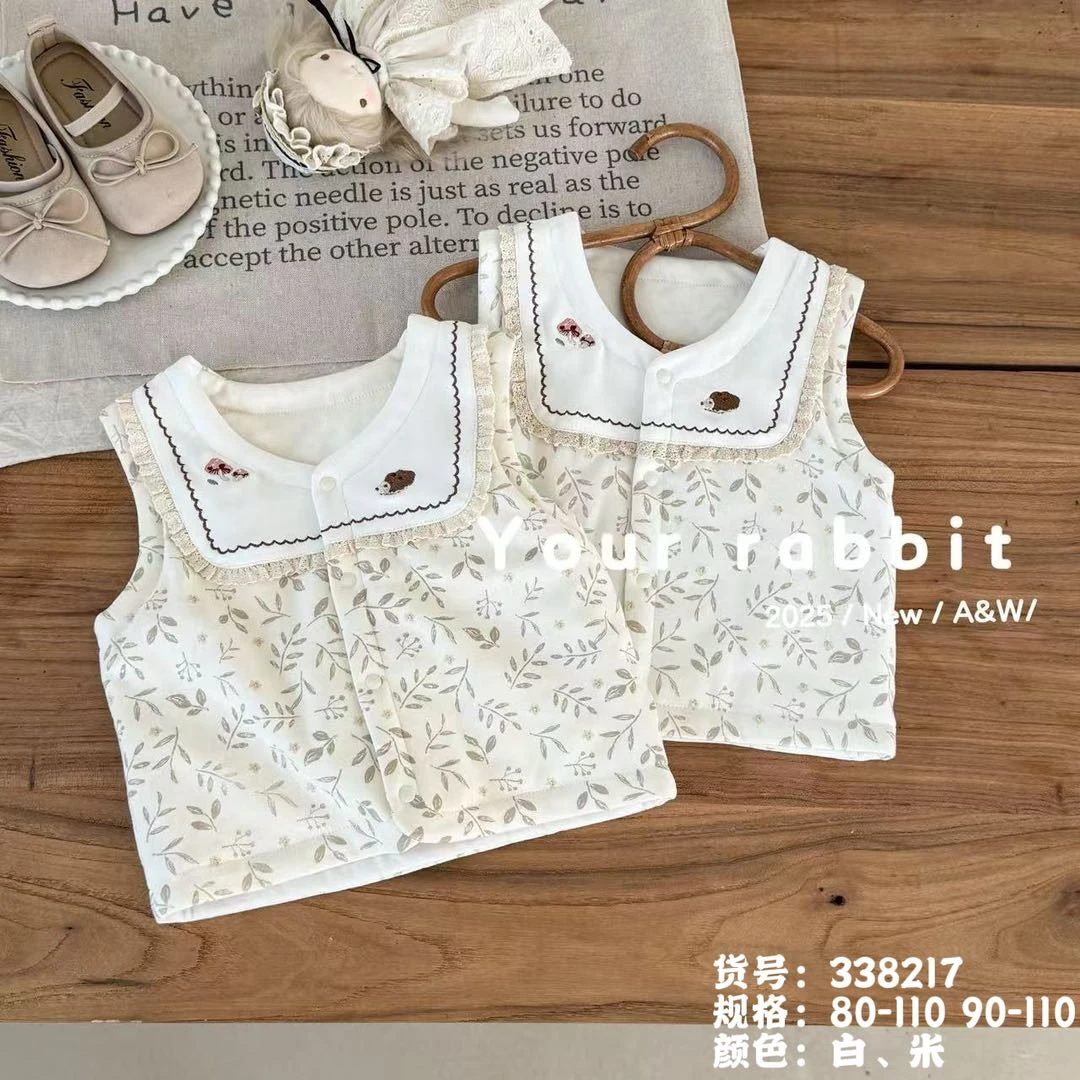 玥儿兔88g薄棉马甲/内搭外穿皆可/保暖实穿/能穿到明年开春