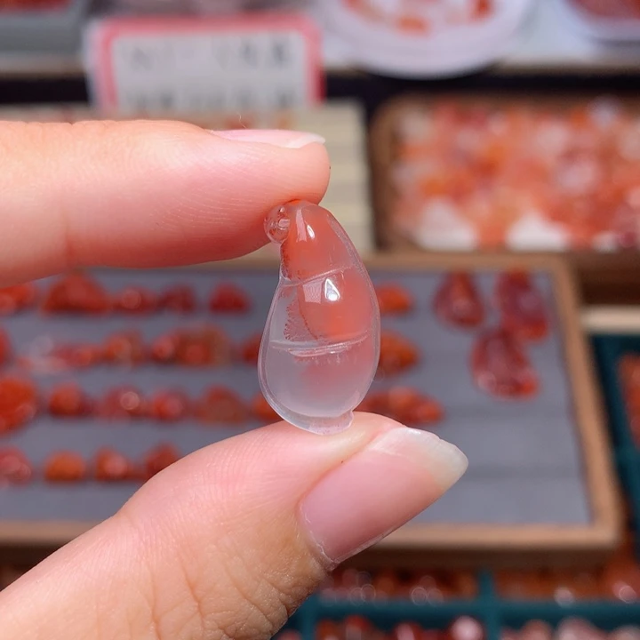 南红玛瑙未镶嵌南红福豆