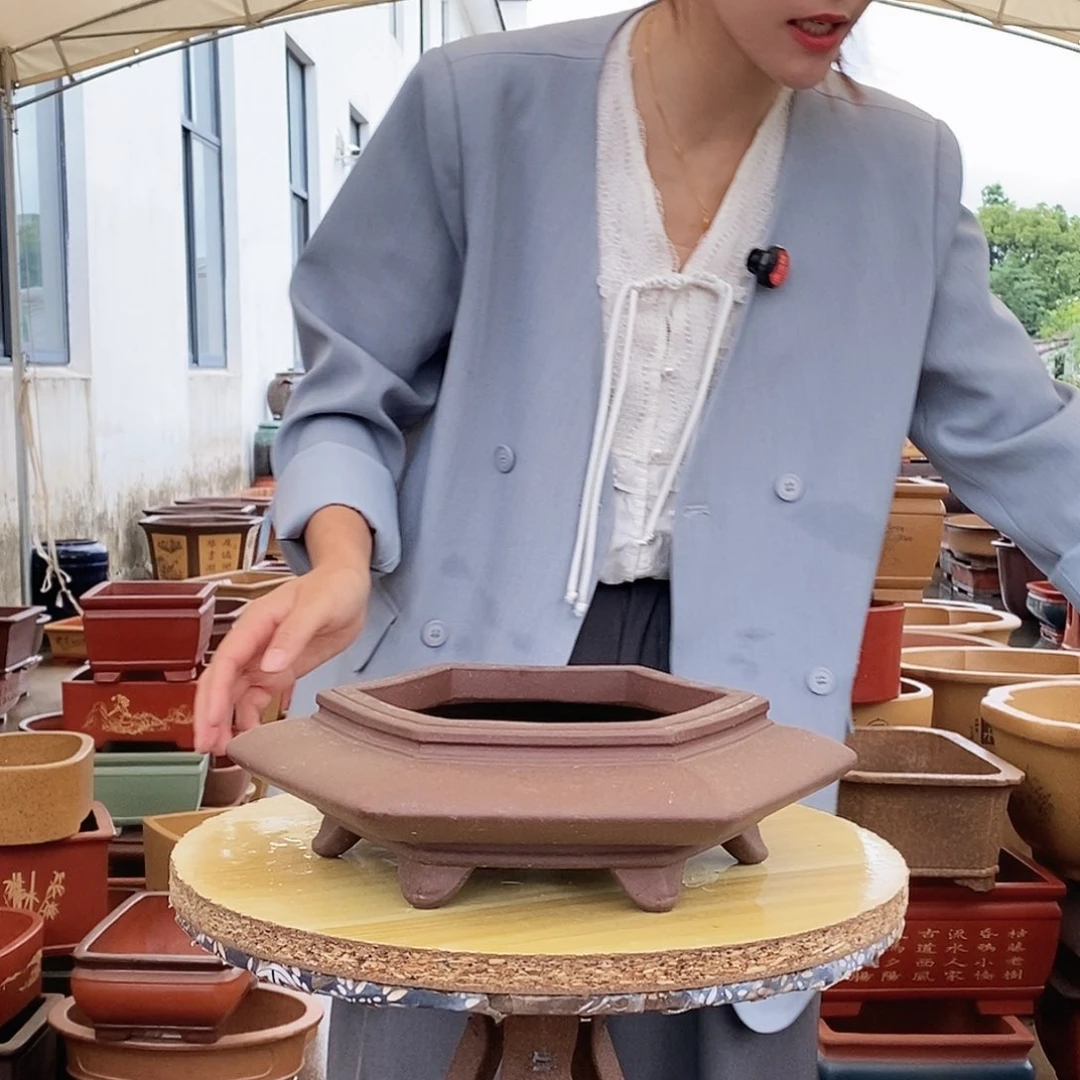 紫砂花盆紫砂花盆22x9