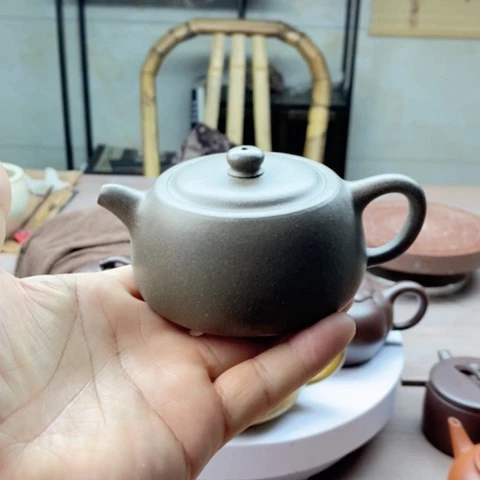 茶壶紫砂井栏天青泥