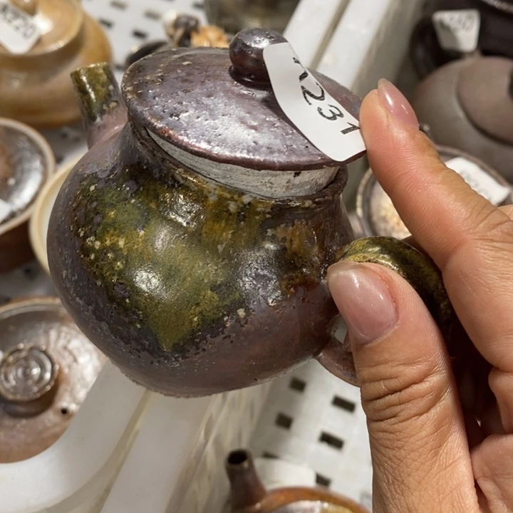 柴烧裸烧纯手工制作瑕疵瑕疵