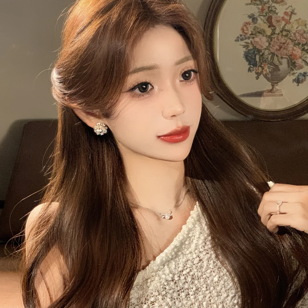 FULL GIRLISH耳环01492小清新花朵耳饰耳钉