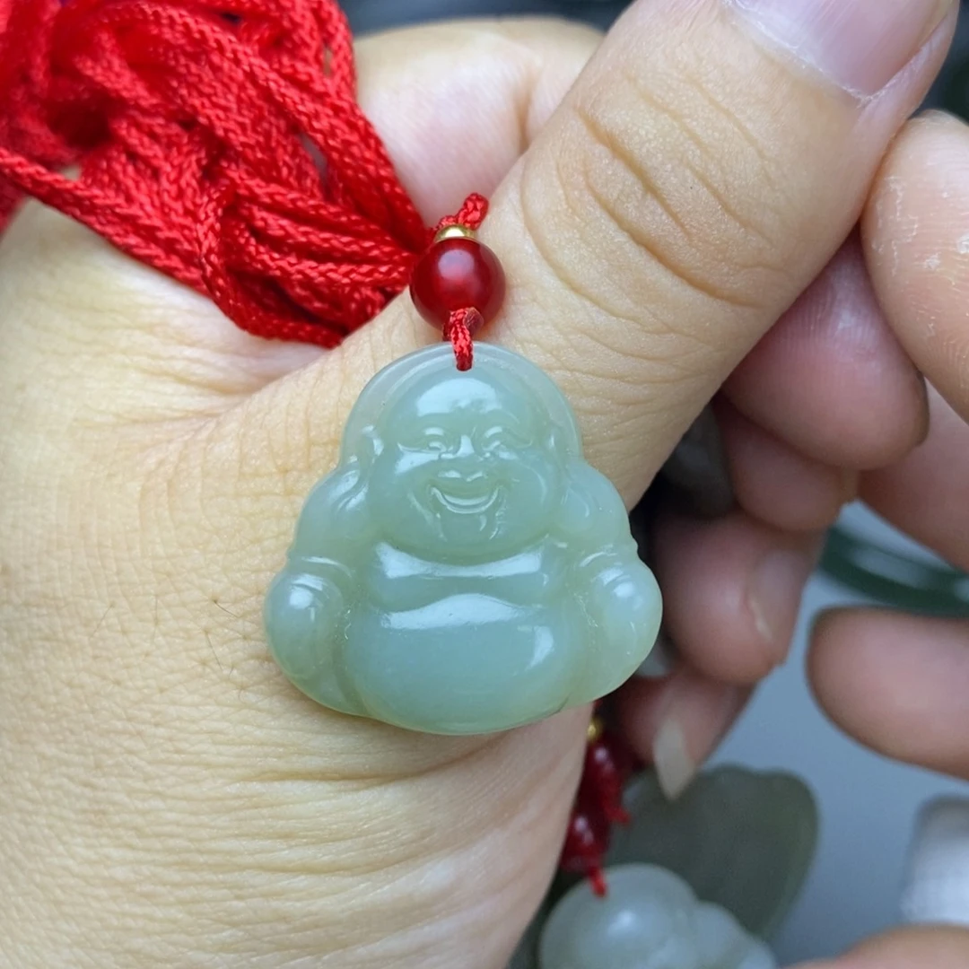 和田玉未镶嵌吊坠(不含链)