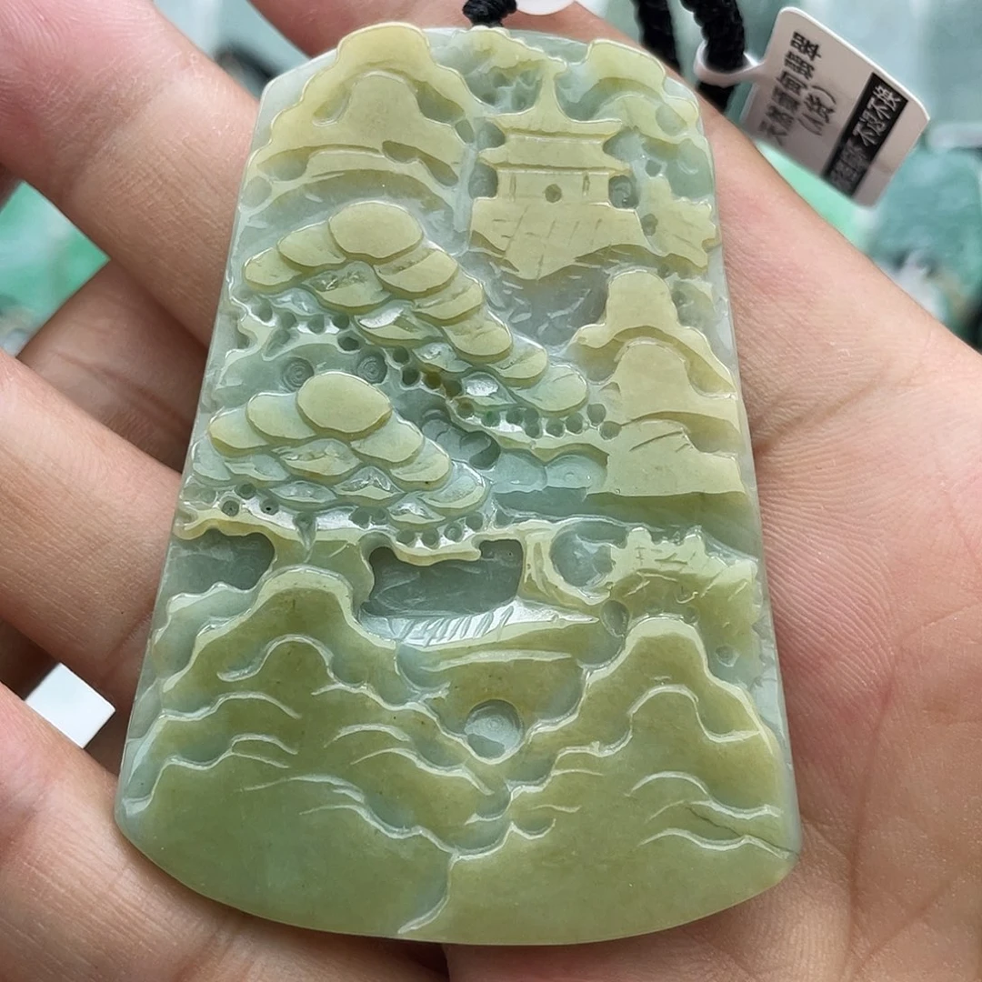 颈饰未镶嵌翡翠翡翠