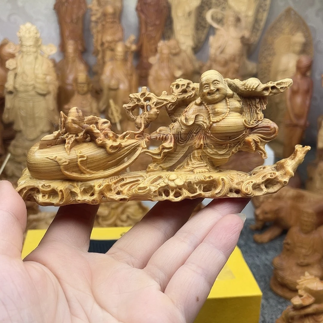 木崖柏摆件手把件