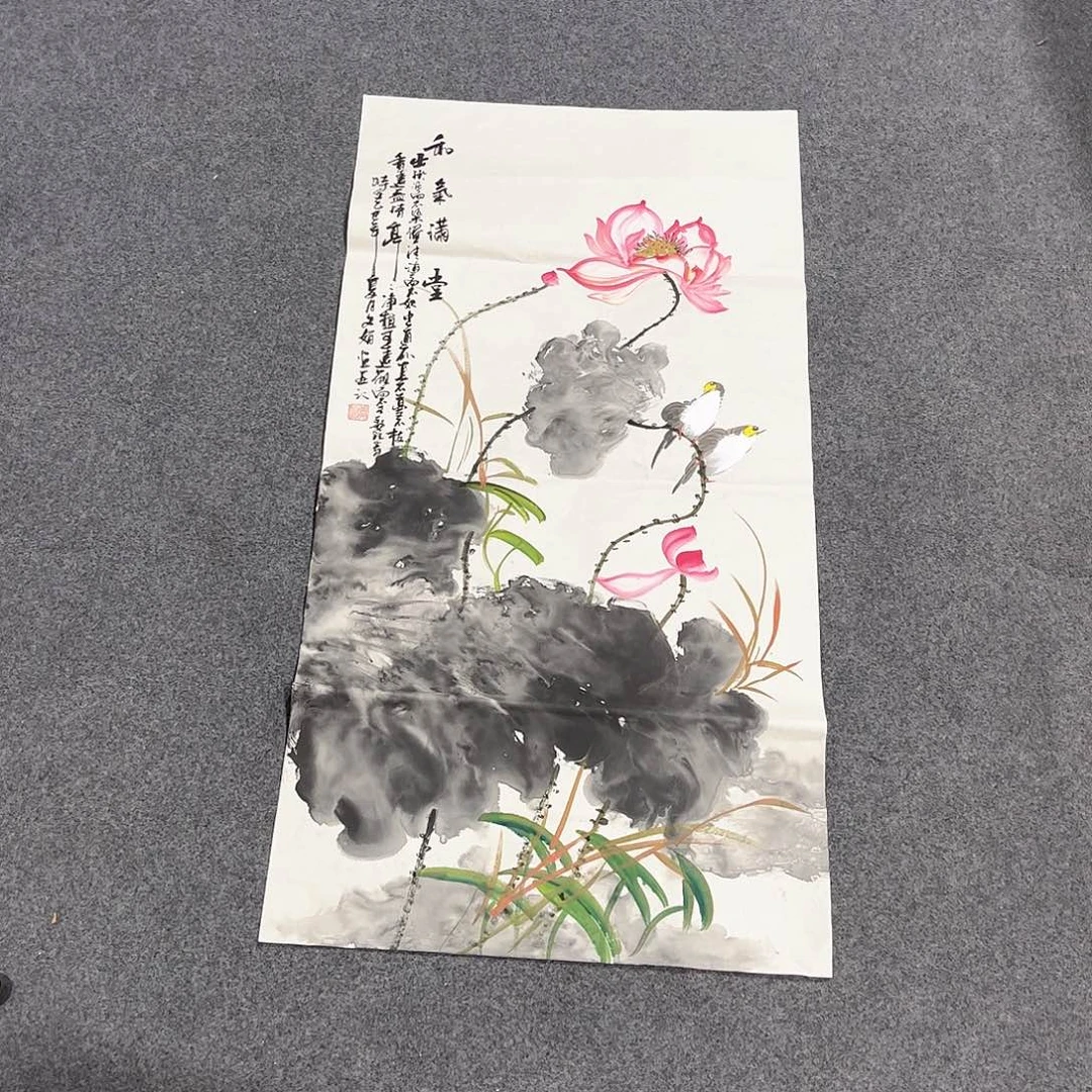 国画D国画作品单幅任发