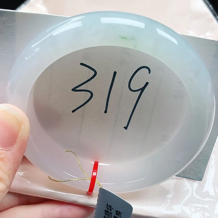 翡翠手镯未镶嵌缅甸天然a货翡翠55+