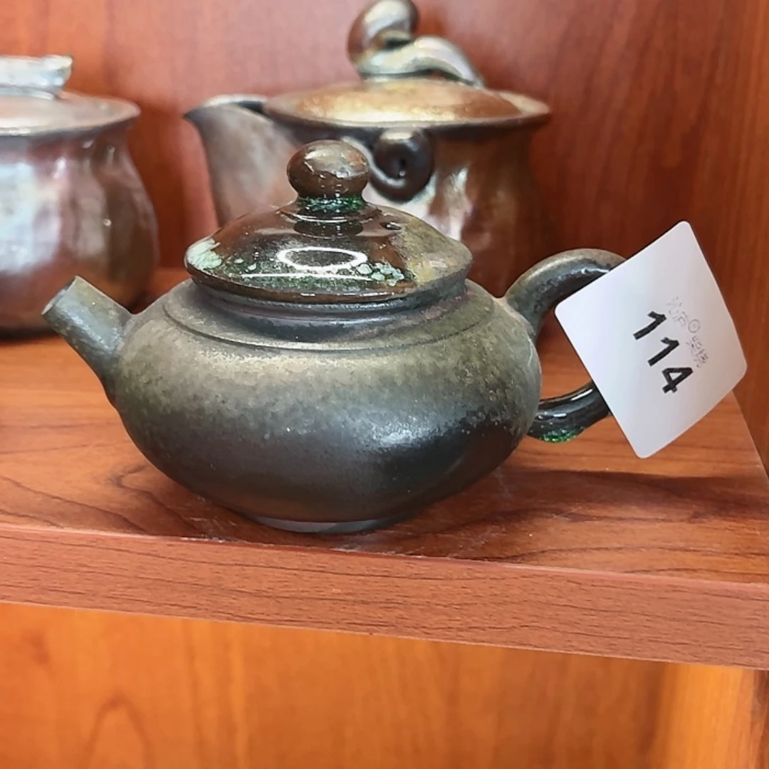 【闪购商品】当***眸沁庐柴窑古法柴烧全手工茶具