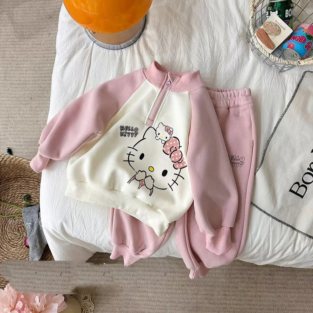 D1112套装上衣加裤子可爱百搭洋气女童新款春秋