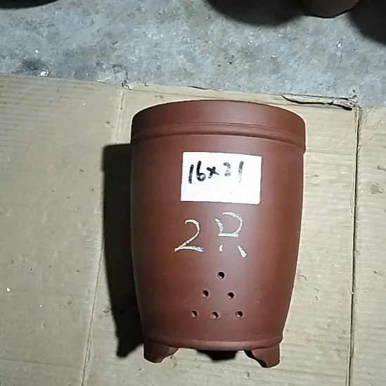 紫砂红泥三线两个