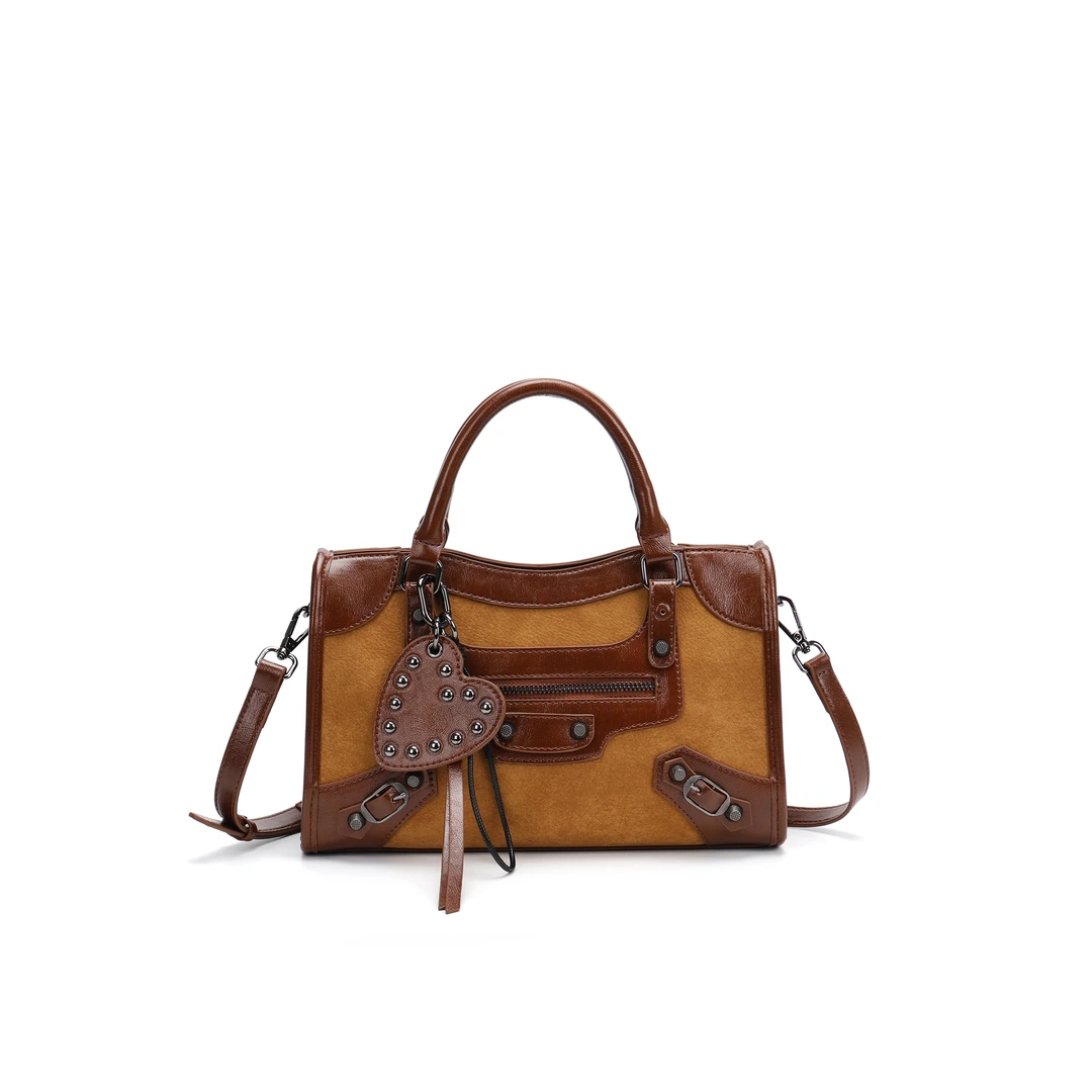 【阿哲专属】秋冬个性机车气质手提包2585