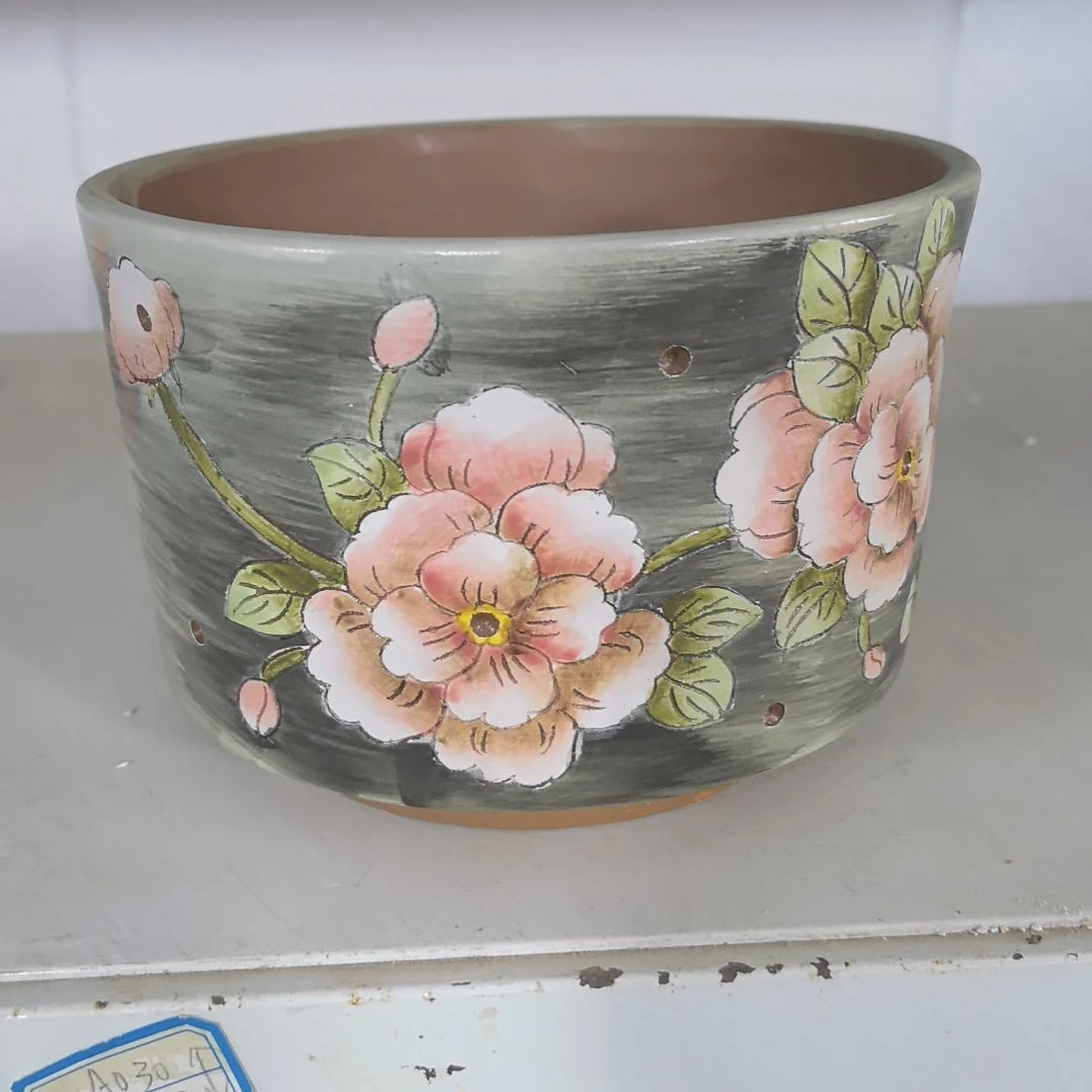 花盆红泥景德镇花盆