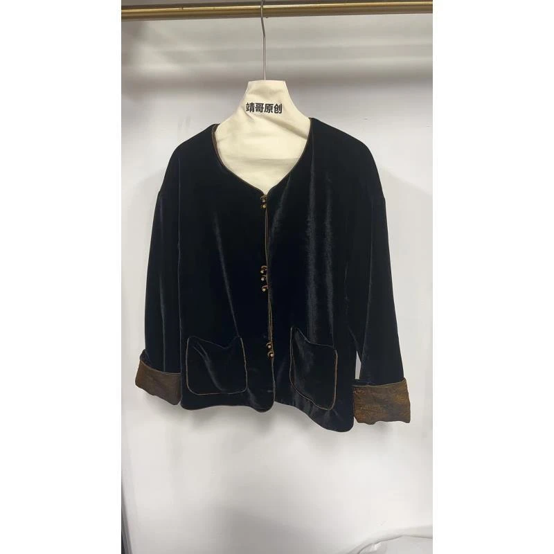 6126圆领新中式外套7693