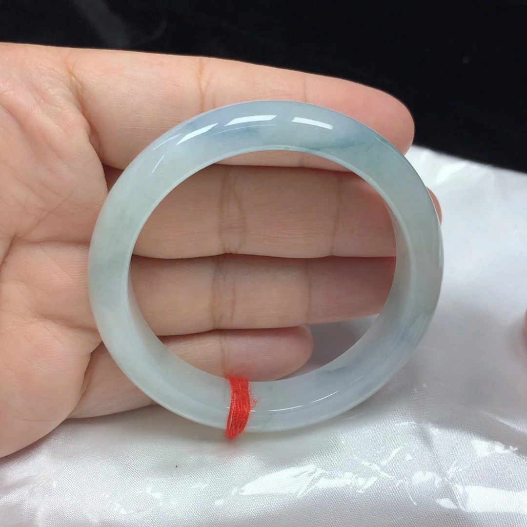 未镶嵌手镯翡翠正圈53.9