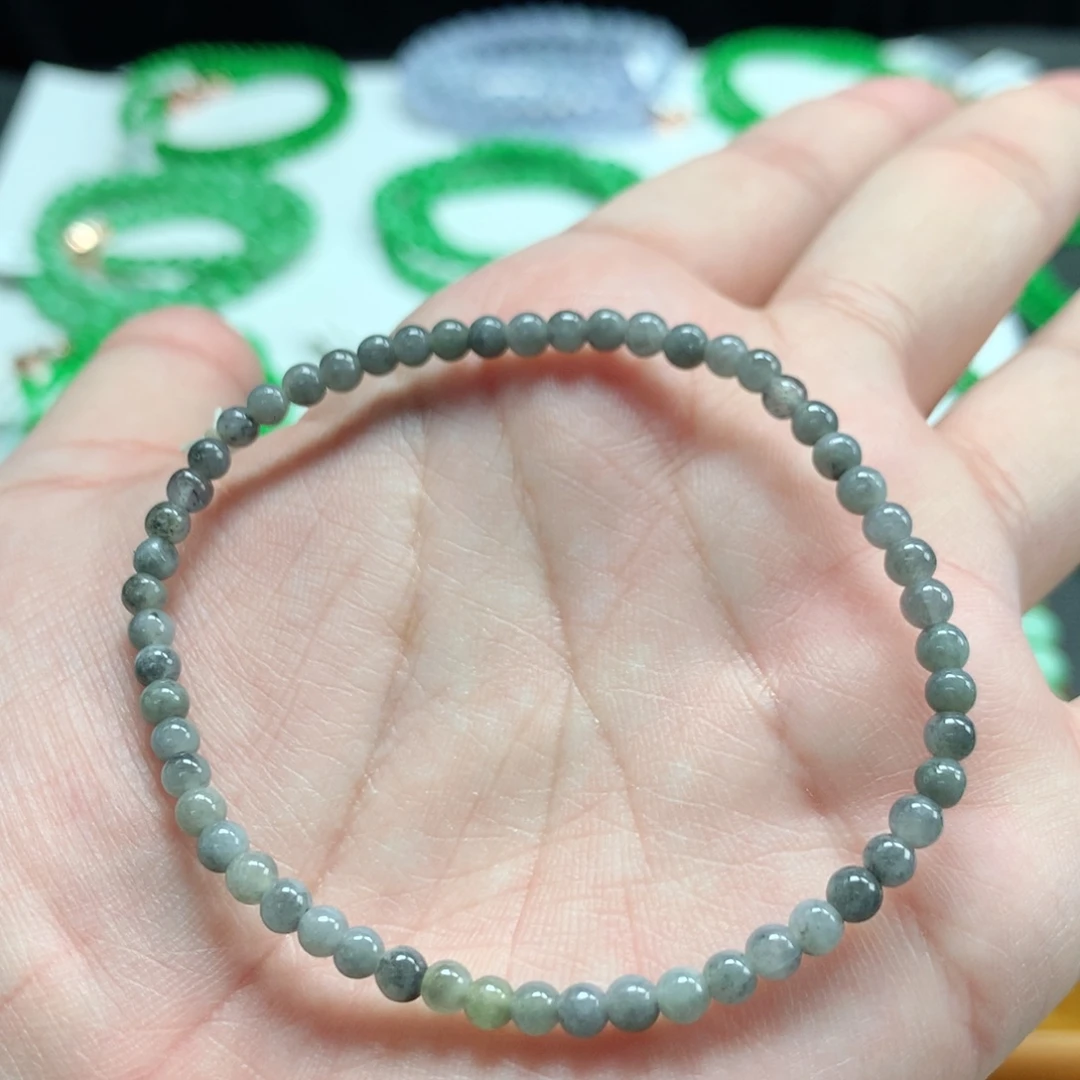 翡翠未镶嵌手链翡翠