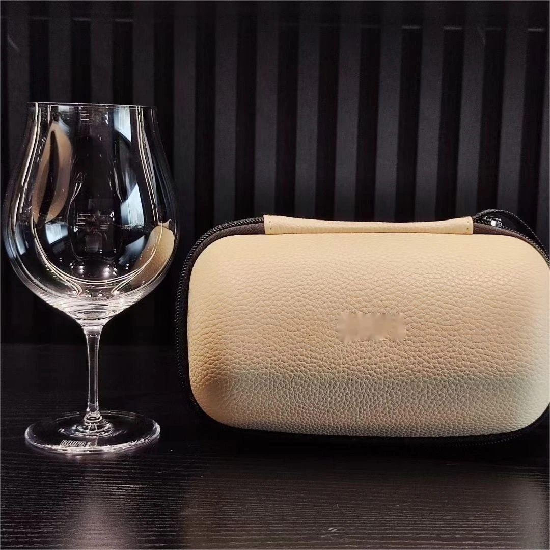 【便携酒杯旅行装】超薄超细葡萄酒红酒杯户外酒杯附带木村矮脚杯