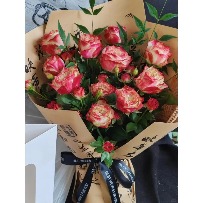 苹果杰克单头玫瑰(实物以直播间为准)