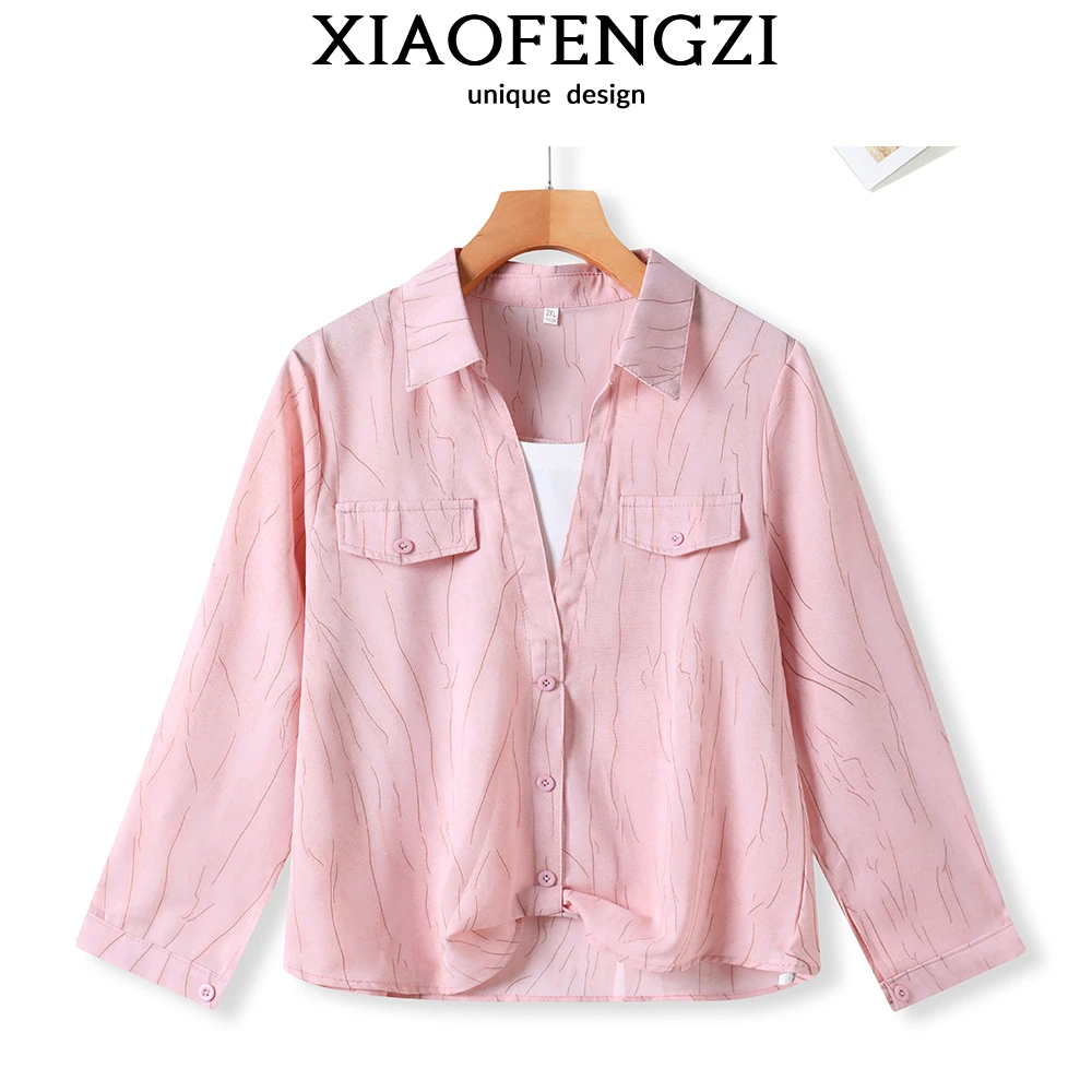 Z8206春夏衬衣女士高端时尚洋气百搭宽松拼接撞色短袖衬衫