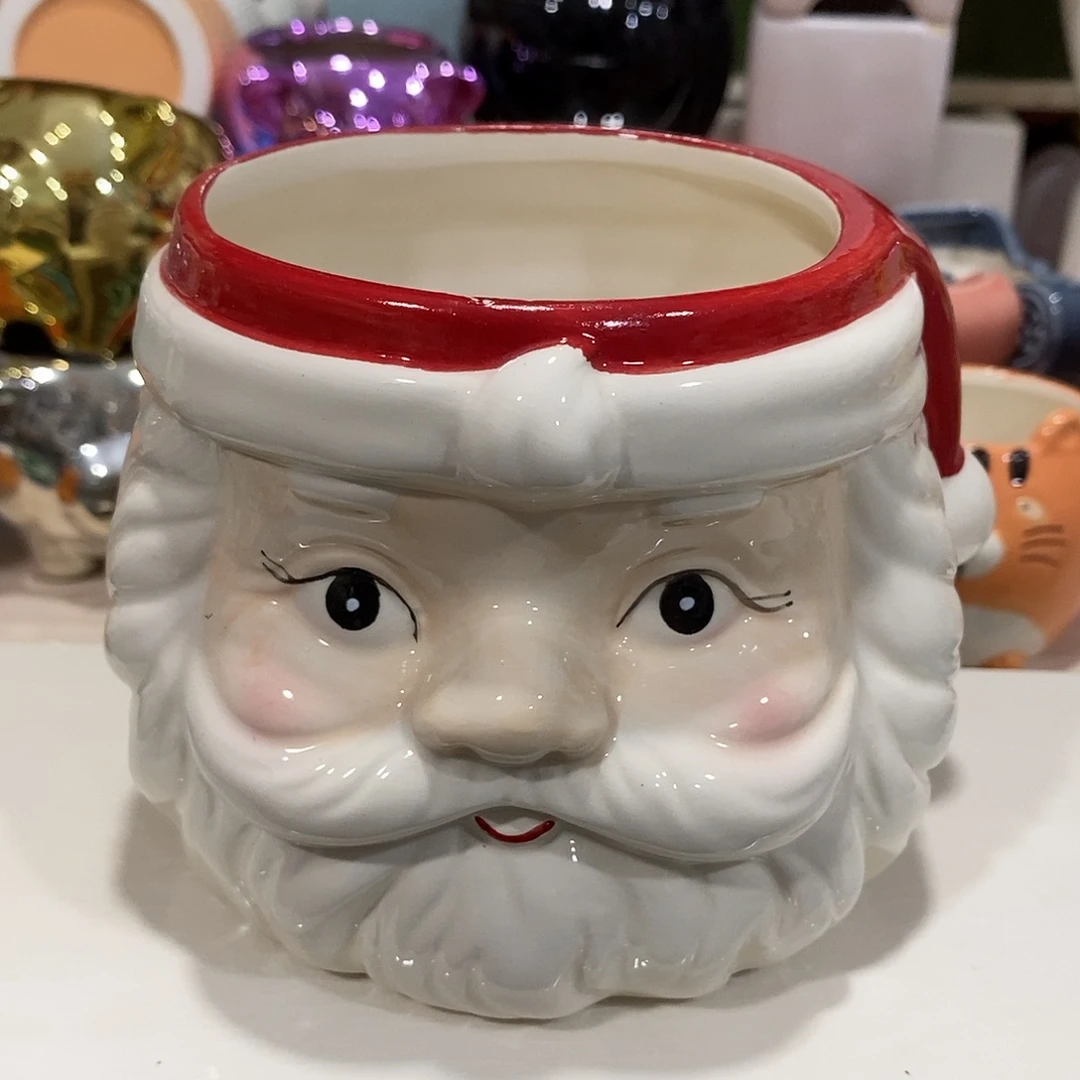 摆件陶盆有孔 瑕疵介意勿拍