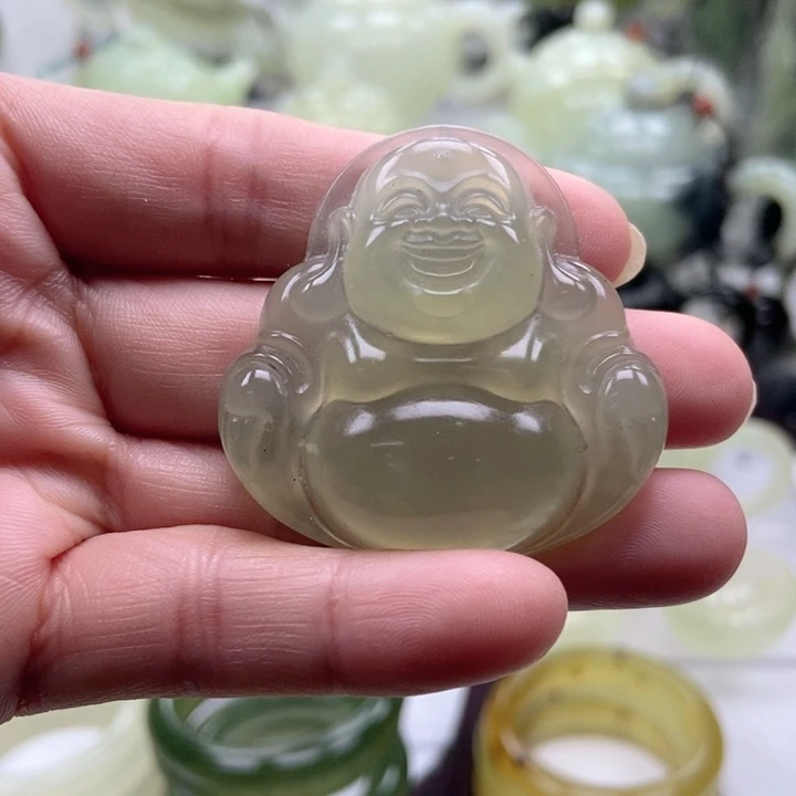 蛇纹石玉手链未镶嵌