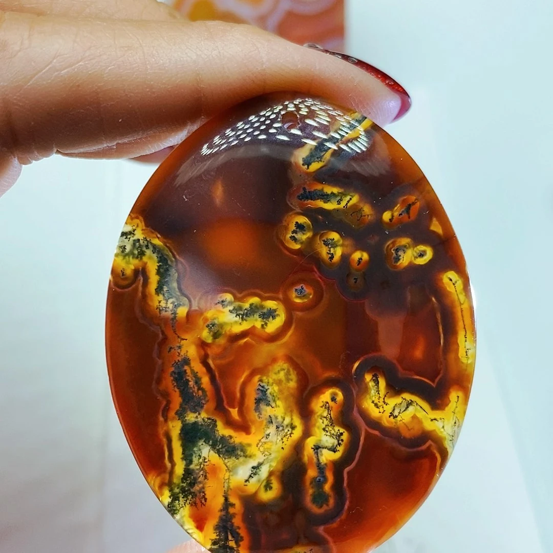 玛瑙/玉髓颈饰未镶嵌y****k