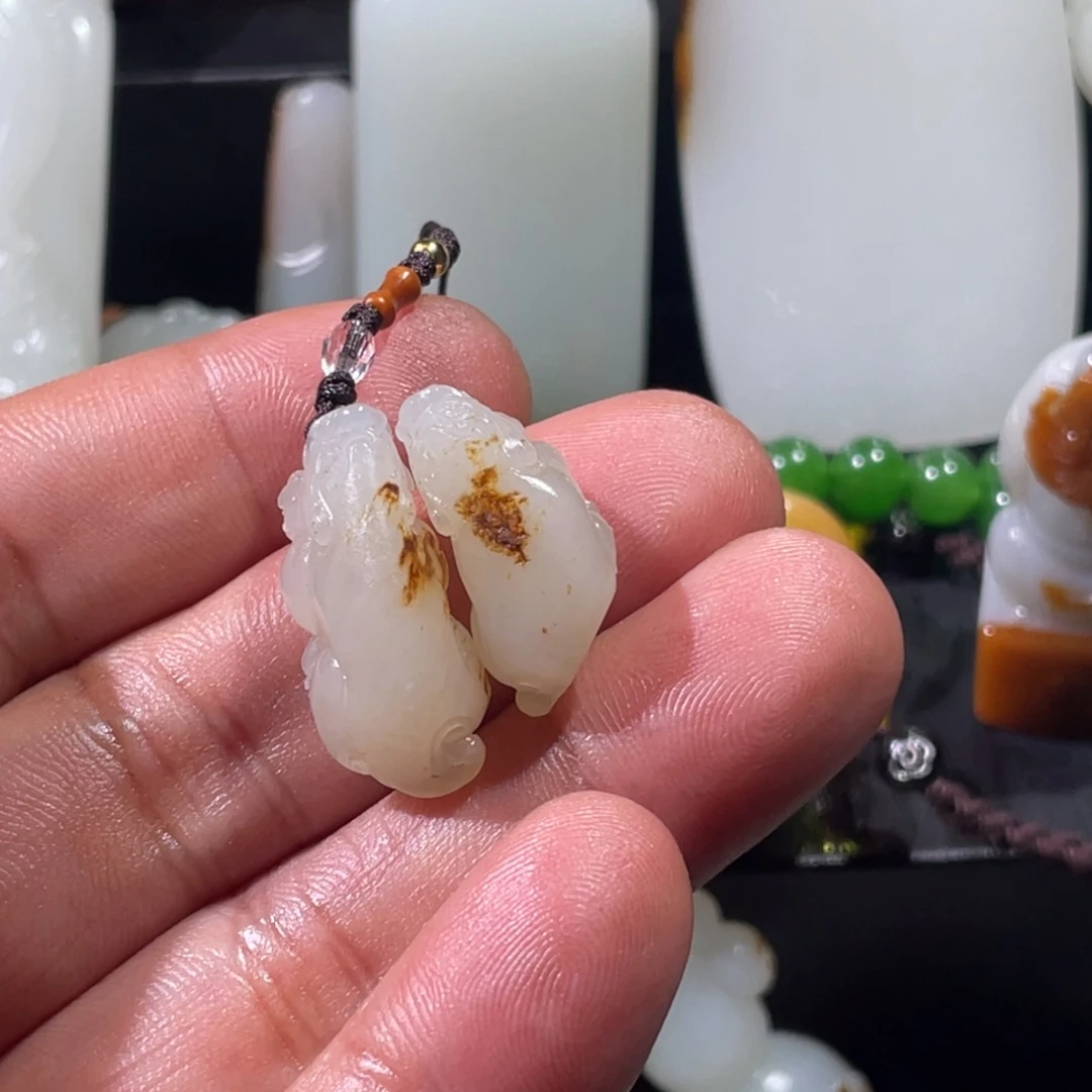 颈饰未镶嵌和田玉一****