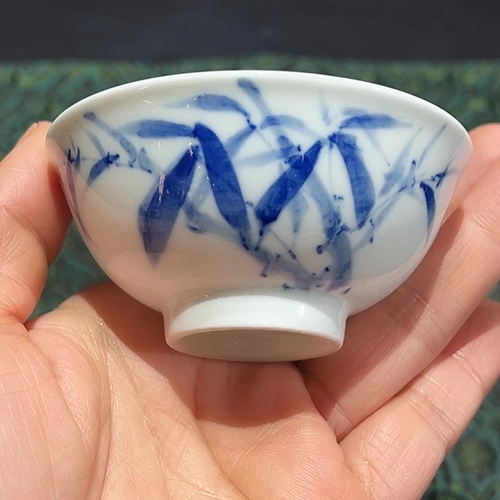 开播福利手工手绘竹子杯