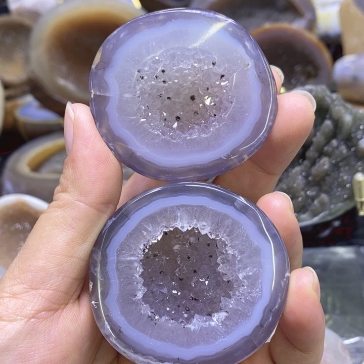 未镶嵌珠宝半成品水晶聚宝盆