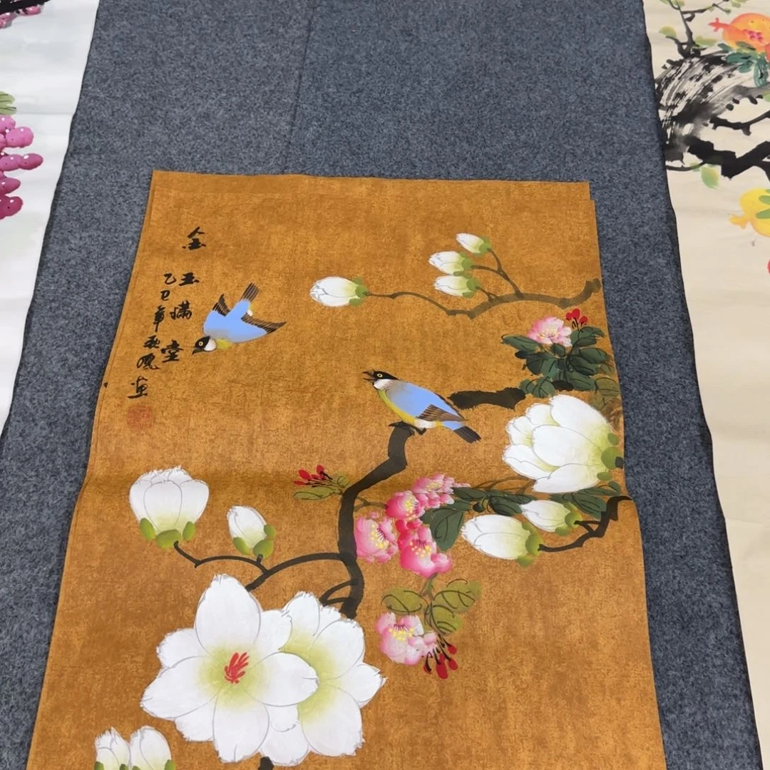 国画我也是想着你来了