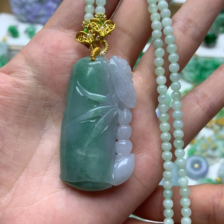 颈饰未镶嵌翡翠翡翠